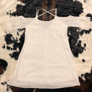 White Charolette Russe Dress